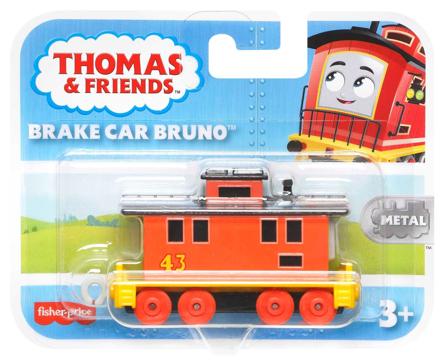 Fisher-Price Thomas et ses Amis Bruno Le Fourgon-Frein, ¨¤ Pousser