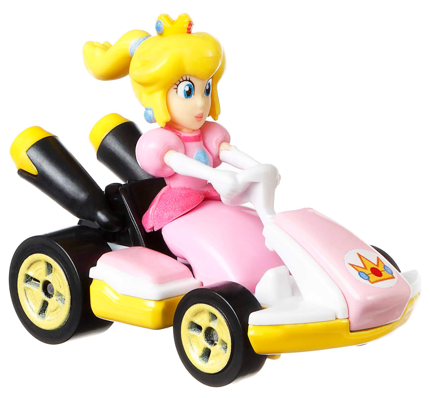 Hot Wheels Mario Kart Ve¨ªculo de Brinquedo Kart Padr?o Princesa Peach