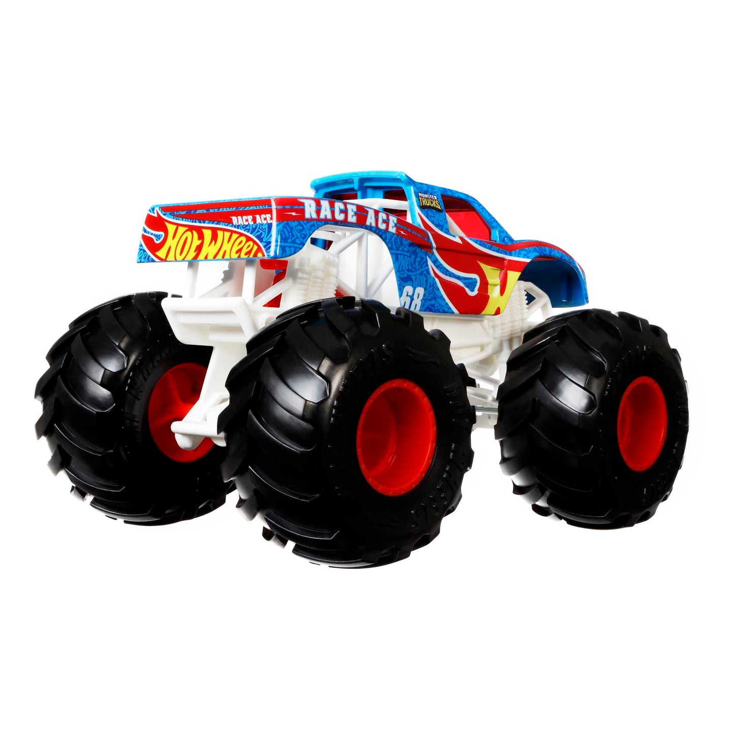 Hot Wheels Monster Trucks Veh¨ªculo de Juguete Race Ace Escala 1:24