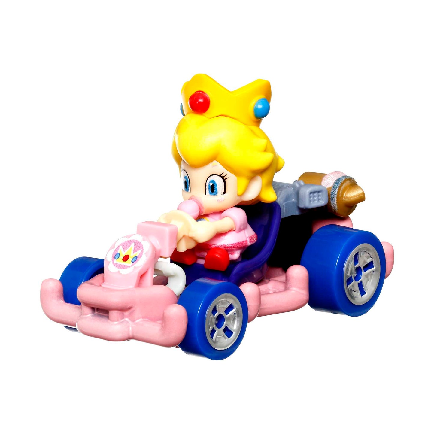 Hot Wheels Mario Kart Ve¨ªculo de Brinquedo Baby Peach Pipe Frame