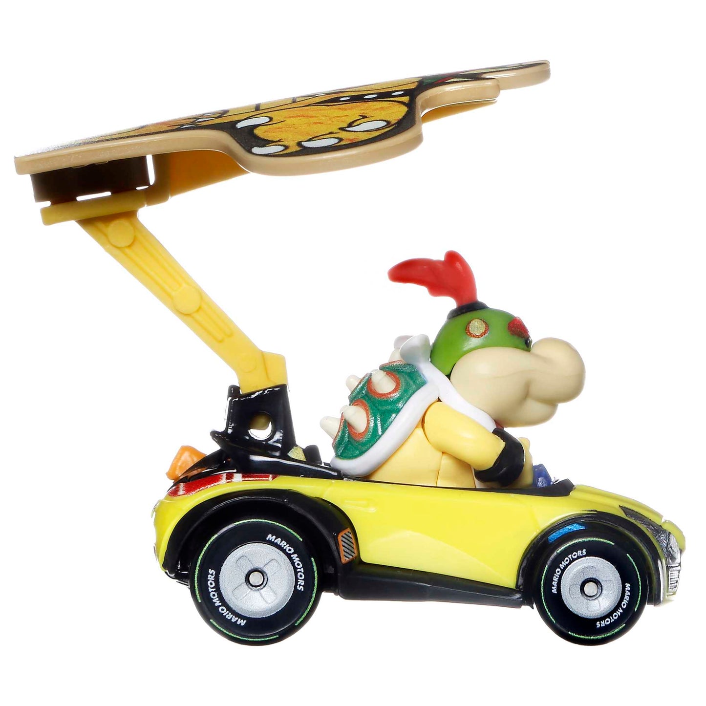 Hot Wheels Mario Kart Veh¨ªculo de Juguete Bowser Jr Sports Coupe con Bowser Kite