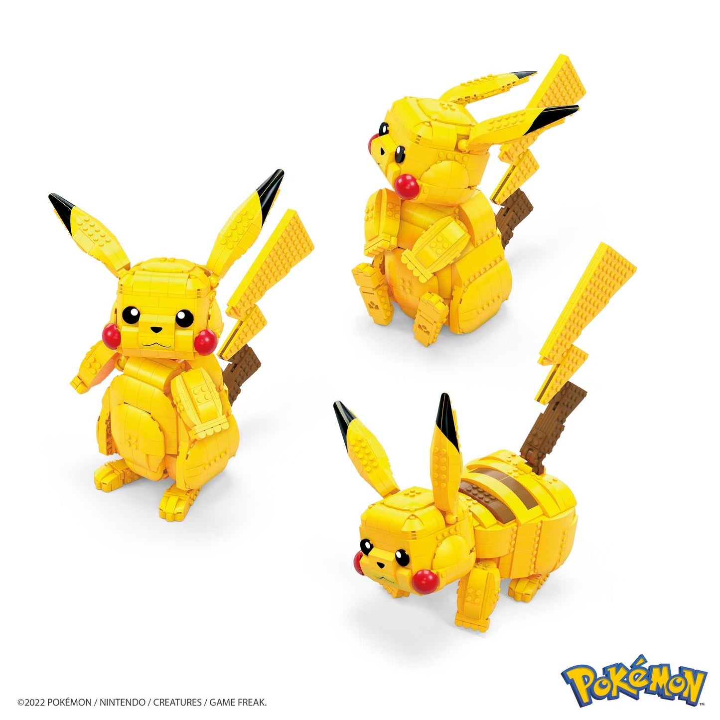 MEGA Pok¨¦mon Juguete de Construcci¨®n Jumbo Pikachu