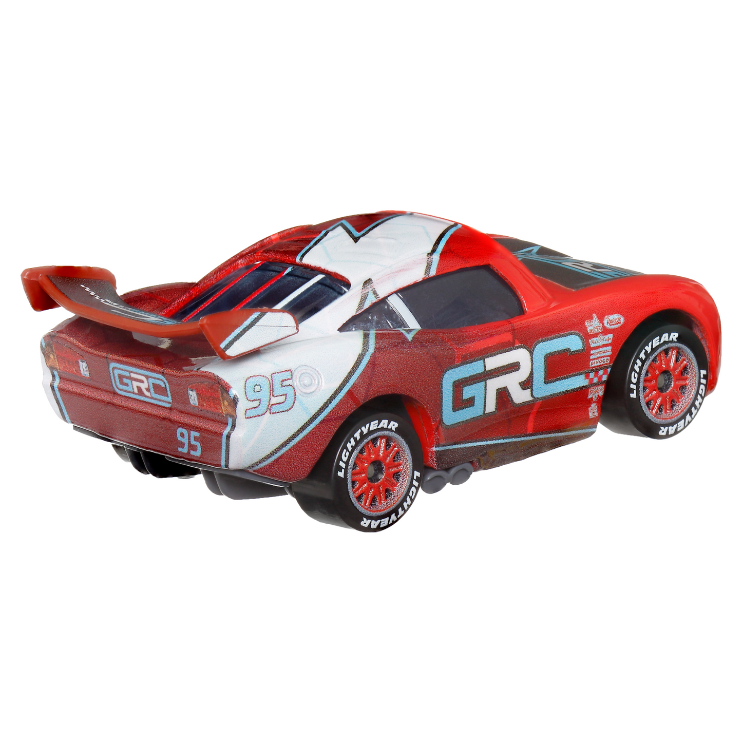 Carros da Disney e Pixar Diecast Ve¨ªculo de Brinquedo Pacote de 2 Shu Todoroki GRC & Relampago Mcqueen GRC