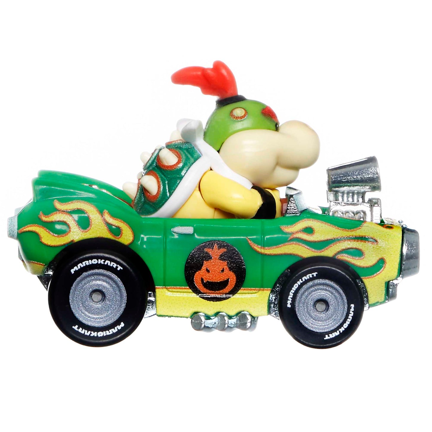 Hot Wheels Mario Kart Veh¨ªculo de Juguete Bowser Jr Flame Flyer